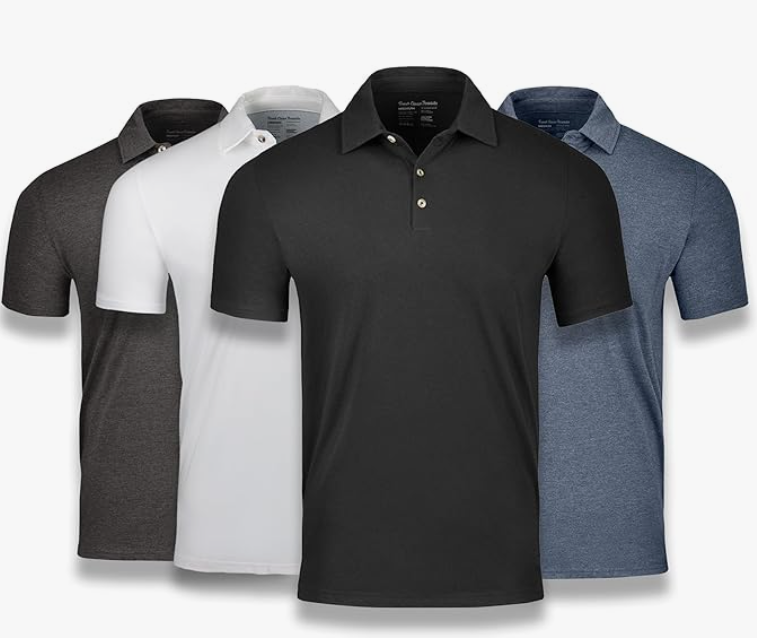 Mens Cotton Poly T-Shirt (pack of 4)