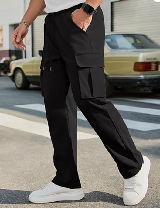 Men's Casual Cargo Pants - Image 2